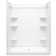 Medley 60" W x 34" D x 75.5" H Frameless Rectangle Shower Stall with Base Included