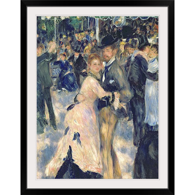 Bal au Moulin de La Galette, 1876 par Pierre-Auguste Renoir - reproduction