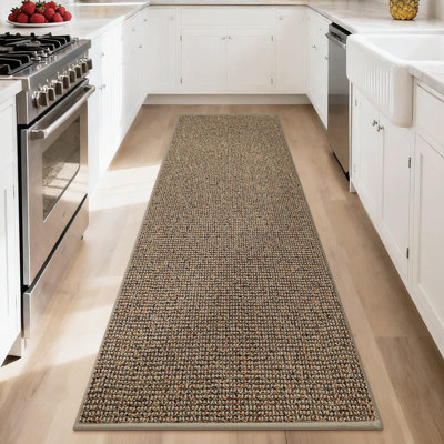Hallway Runner Rugs 2X6, Hallway Rug Non-Slip Washable(Rolled-Up NO Creases), Runner Rug Absorbent Stain Resistant Hall Rug Carpet Runner, Entryway Rugs Floor Mat Laundry Room Rugs, Taupe