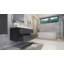 Meuble-lavabo mural simple de 42 po Carnetta-1835688231