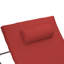 Ensemble 2 pièces de chaises longues inclinables en forme de "S" avec dossier réglable et table basse en rotin pliable-108487670