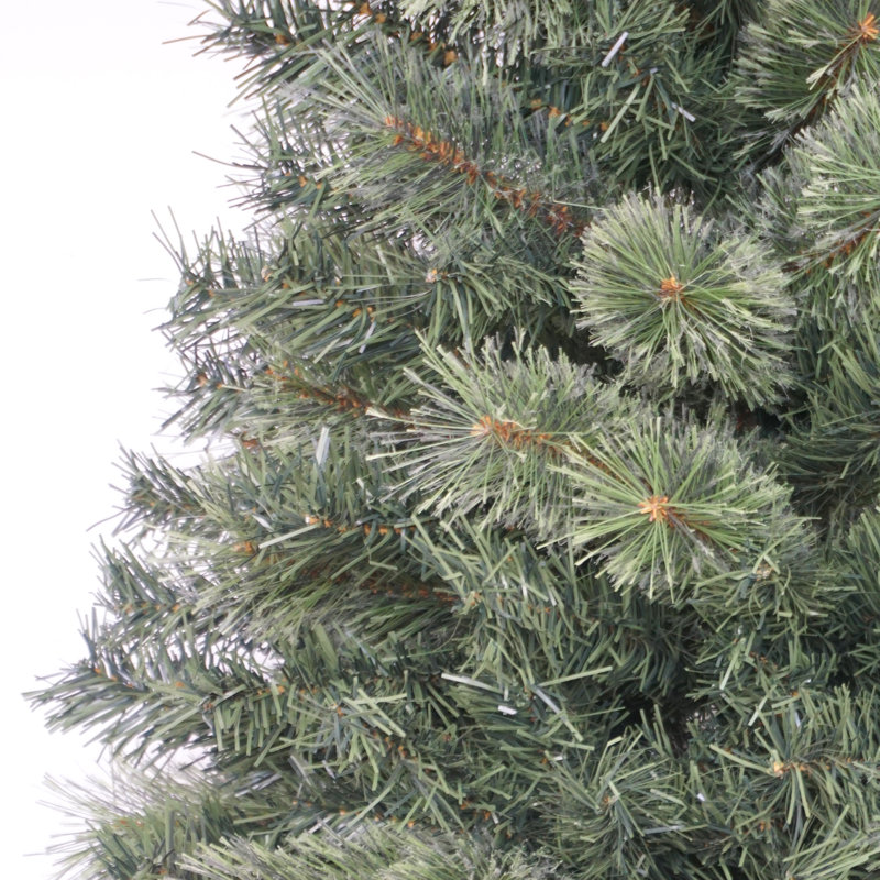 Unlit  Cashmere Pine Artificial Christmas Tree, 5.91ft H x 4.58ft W