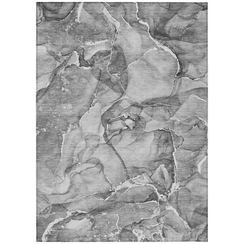 Pepperell Abstract Indoor / Outdoor Rug, Rectangle 9' x 12'