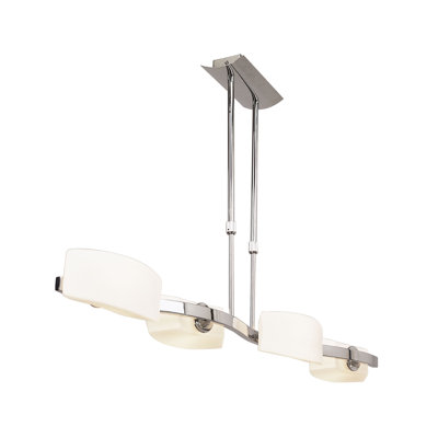 Braylene 4 - Light Silver Kitchen Island Pendant
