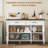 Buffet Cabinet Sideboard With Drawers, Shelves And Doors-1290426171-1302509530