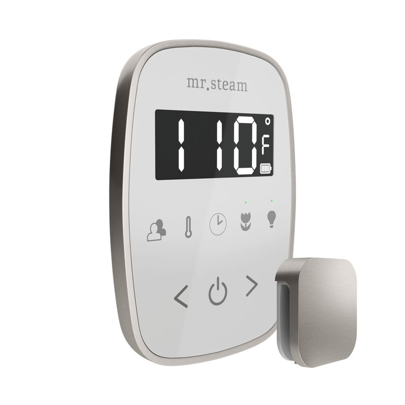 Régulateur de douche à vapeur TempoFlex, Nickel brossé