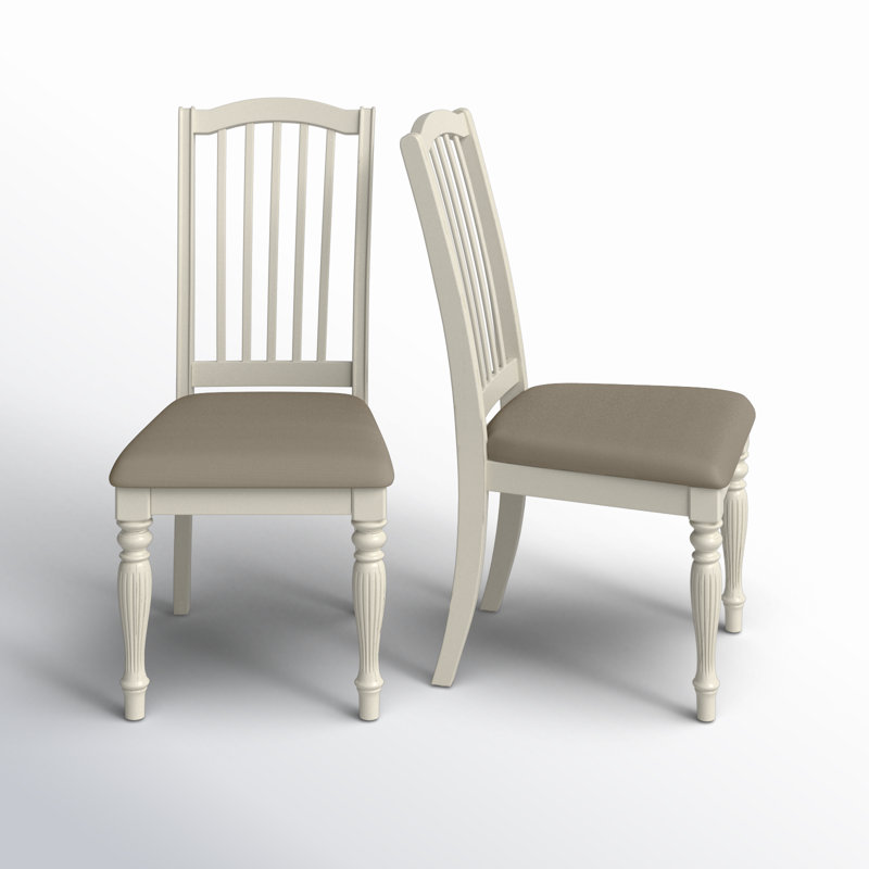 Chaise d'appoint blanche Cleckheat