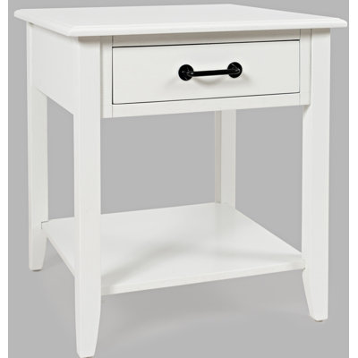 Table de bout avec rangement Dinca