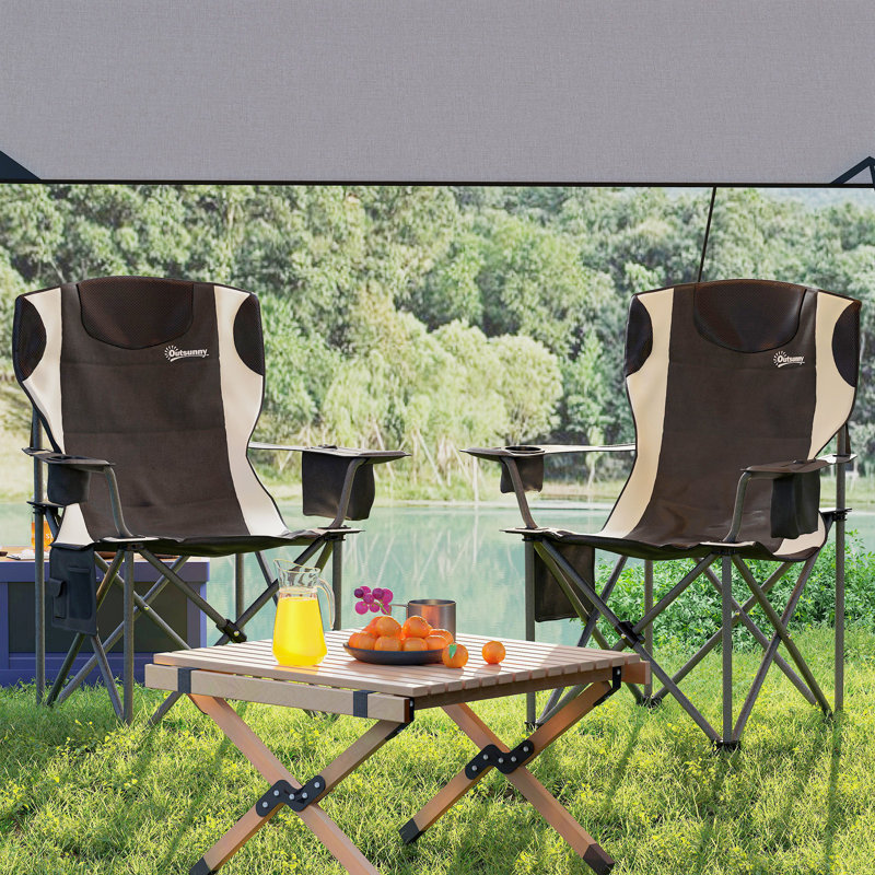 Folding Camping Chair, Black