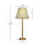 Lampe de table de buffet Brissa à 1 lumière, 70 cm de hauteur-1834160226