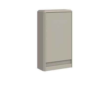 Petite armoire latérale droite à 1 porte DAX Venice, vison mat