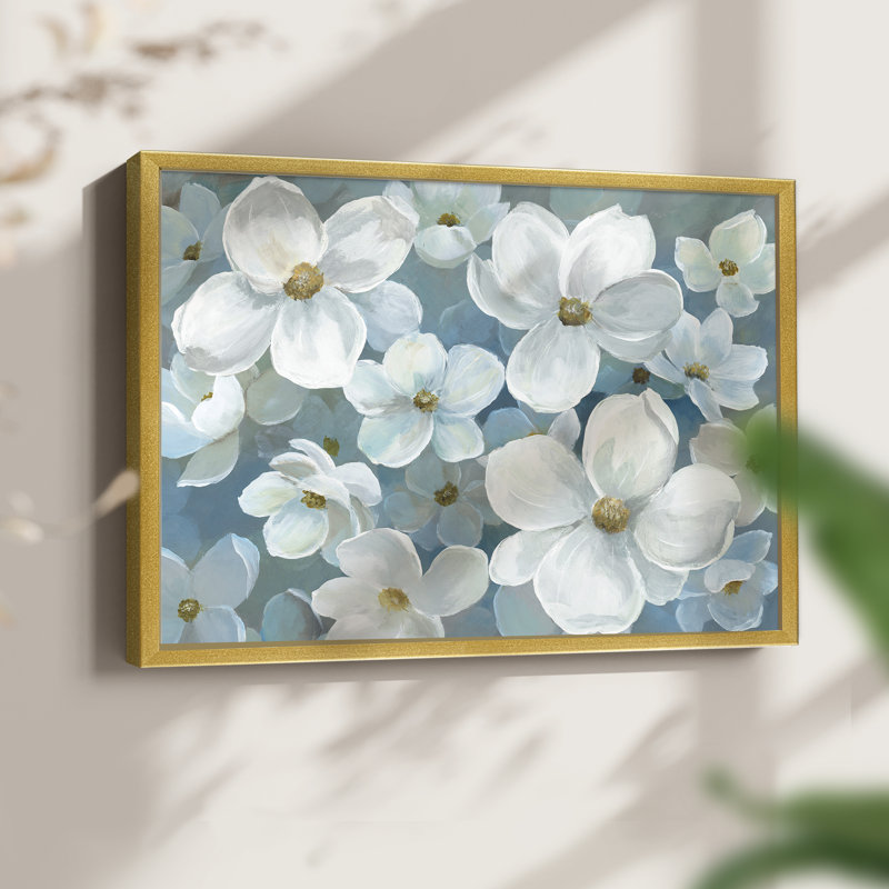 White Expression -Framed Print - Restickable, 8" H x 10" W