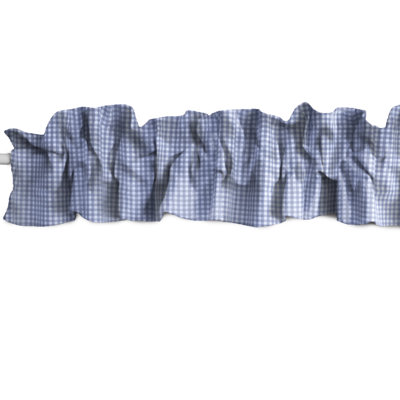 Cantonnière à carreaux Gingham