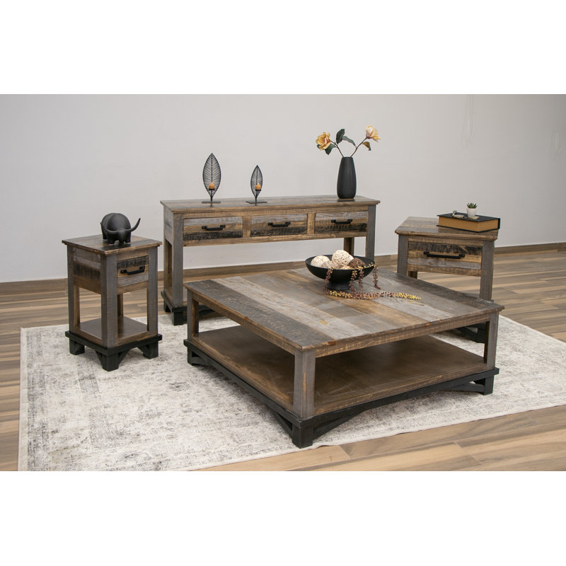 Genisis Solid Wood Coffee Table