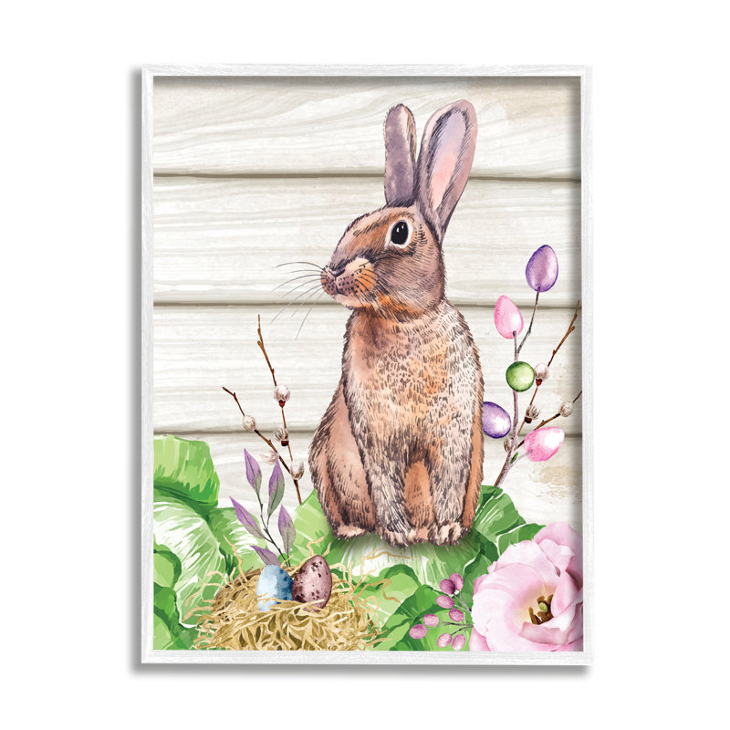 Art de giclée encadrée par Spring Art, H 14 po x l 11 po x P 1,5 po, Giclée encadrée blanc bord de mer