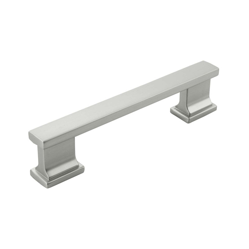 Poignées d'armoire de cuisine Modket (ensemble de 25), Nickel brossé, 3 3/4 po D'un centre à l'autre, 25