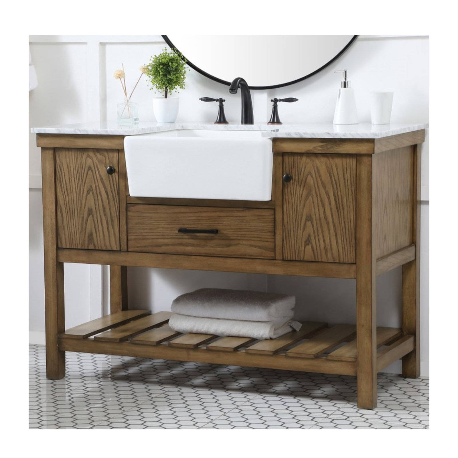 Pelaghia 48'' Single Bathroom Vanity, Driftwood