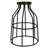 Metal Lamp Guard 1-Light Kitchen Island Pendant
