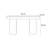 Nordic style simple modern console table-432856100