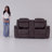 Analis 74.4'' Pillow Top Arm Reclining Loveseat