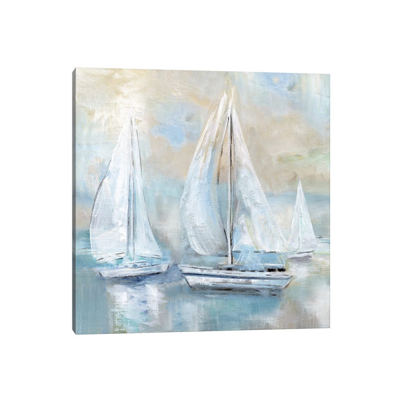 Sail Afar by Nan - Wrapped Canvas Print, 45.72 cm H x 45.72 cm W x 1.91 cm D