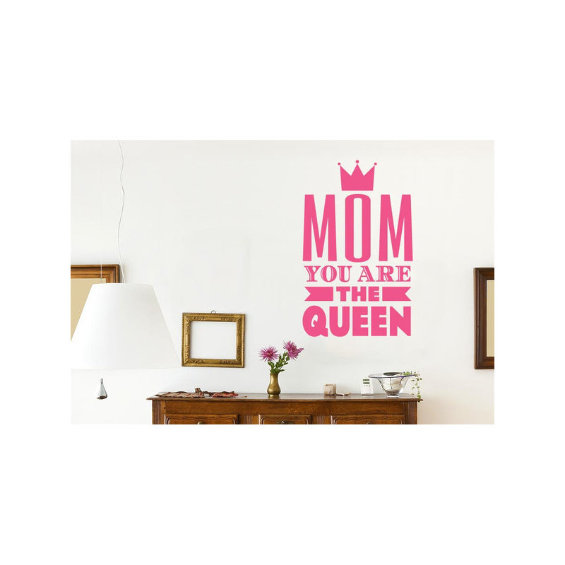 Non-Wall Damaging Wall Decal, Pink, Medium