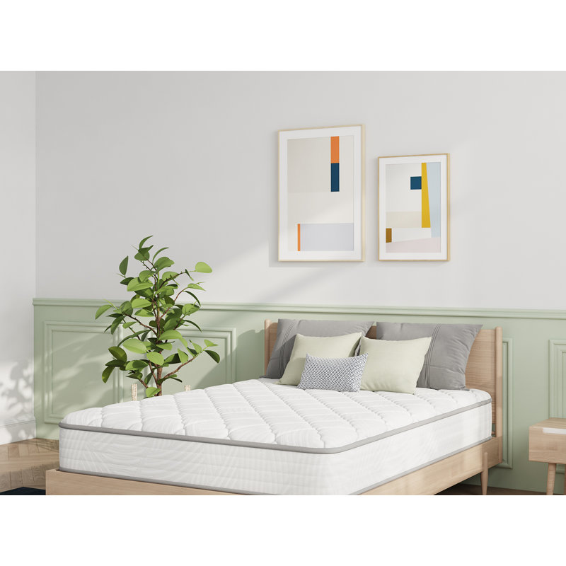 10" Medium Cooling Gel Memory Foam Hybrid Mattress,Twin Size Mattress in A Box, Twin, 10"