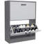 16 Pair Shoe Storage Cabinet
