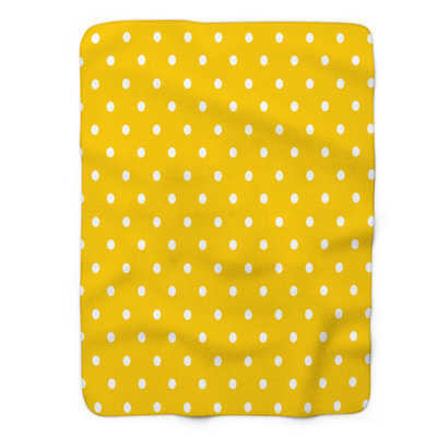 Couverture zébrée rose citron 1 pièce