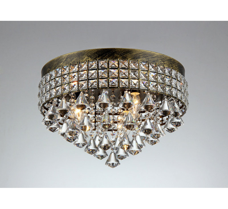 Auxvasse Crystal Flush Mount