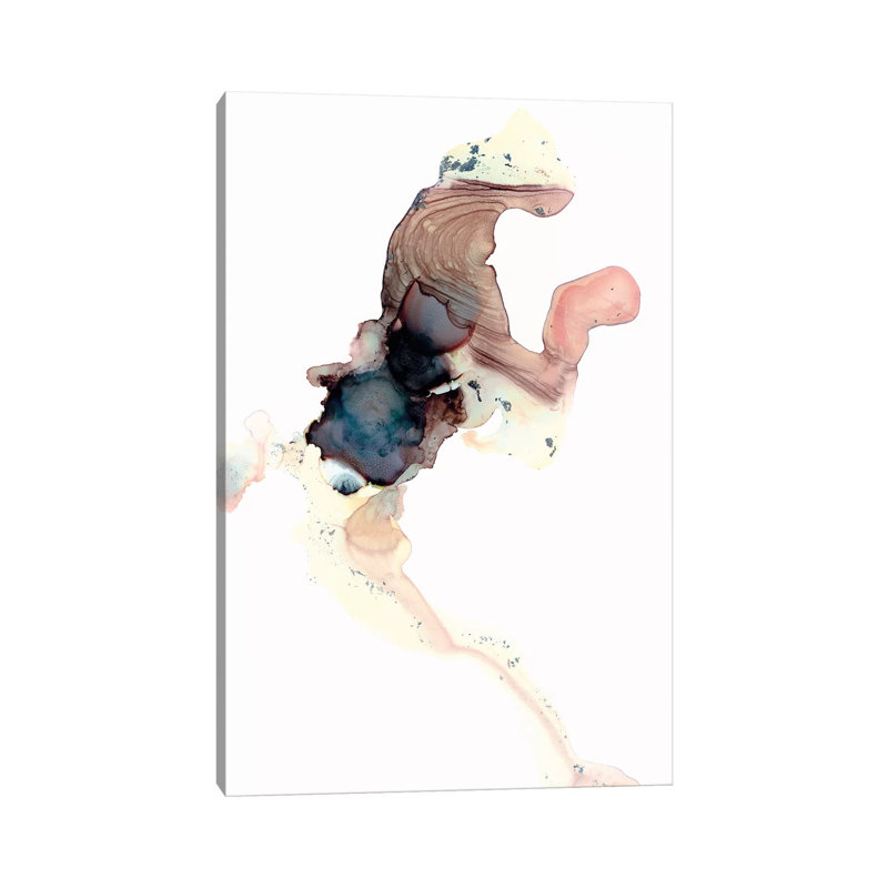 Cardamom Rose 1 Piece Painting on Canvas, 30.48 cm H x 45.72 cm W, Wrapped Canvas
