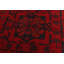 Tapis de zone one-of-kind-noué la 2010 rouge 4 pi 11 po x 6 pi en laine Esari Turkman