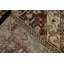 Caucasian Rug In Brown, Blue And Red Floral Pattern-1286025809