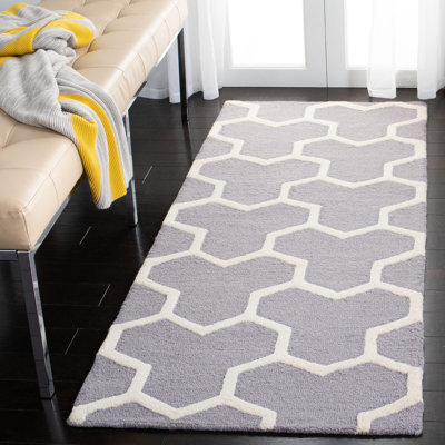 Cambridge Hand Tufted Wool Geometric Rug
