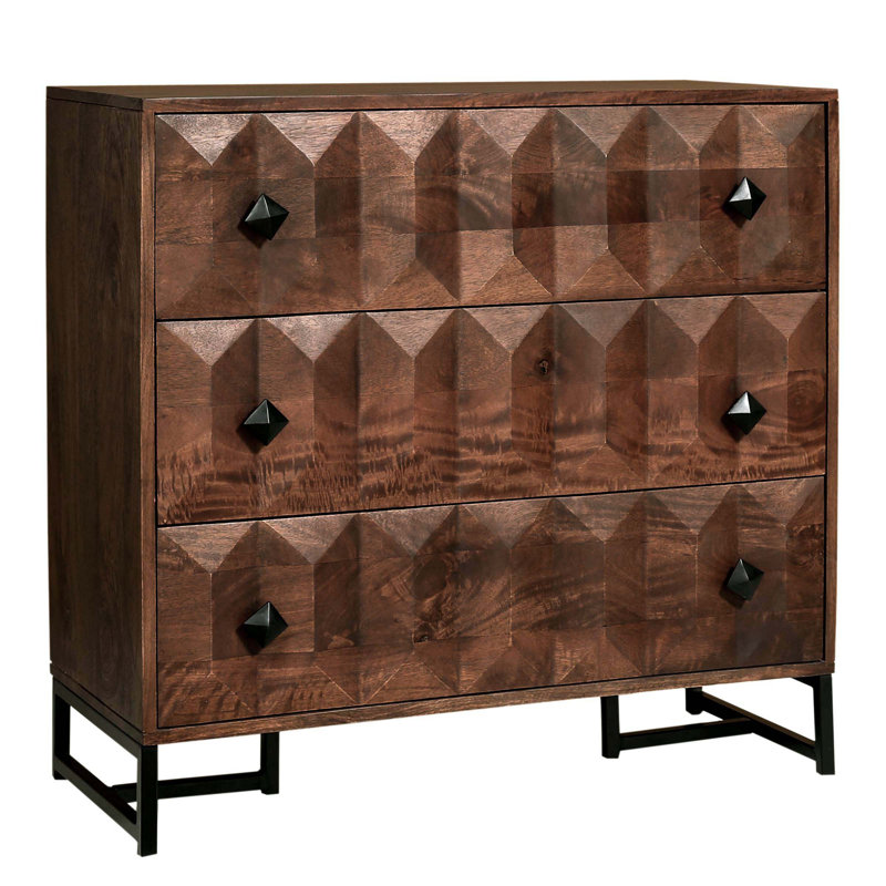 Light Brown And White Solid Mango Wood Finish Sideboard With 9 Drawers Light Brown And White Solid Mango Wood Finish Sideboard With 9 Drawers