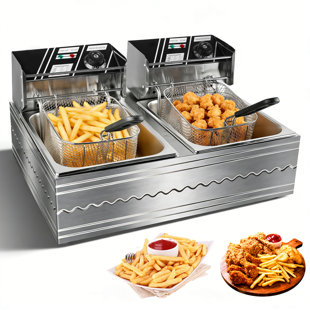Compact Stainless Steel Electric Deep Fryer