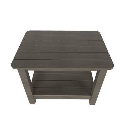 Arrlo Outdoor All-Weather Poly Side Table