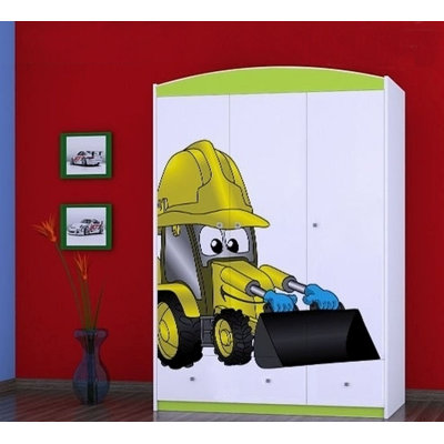 Artin 3 Door Wardrobe