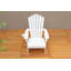 Chaise Adirondack en polystyrène - Blanc