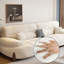 Coussin blanc modulaire 100% polyester