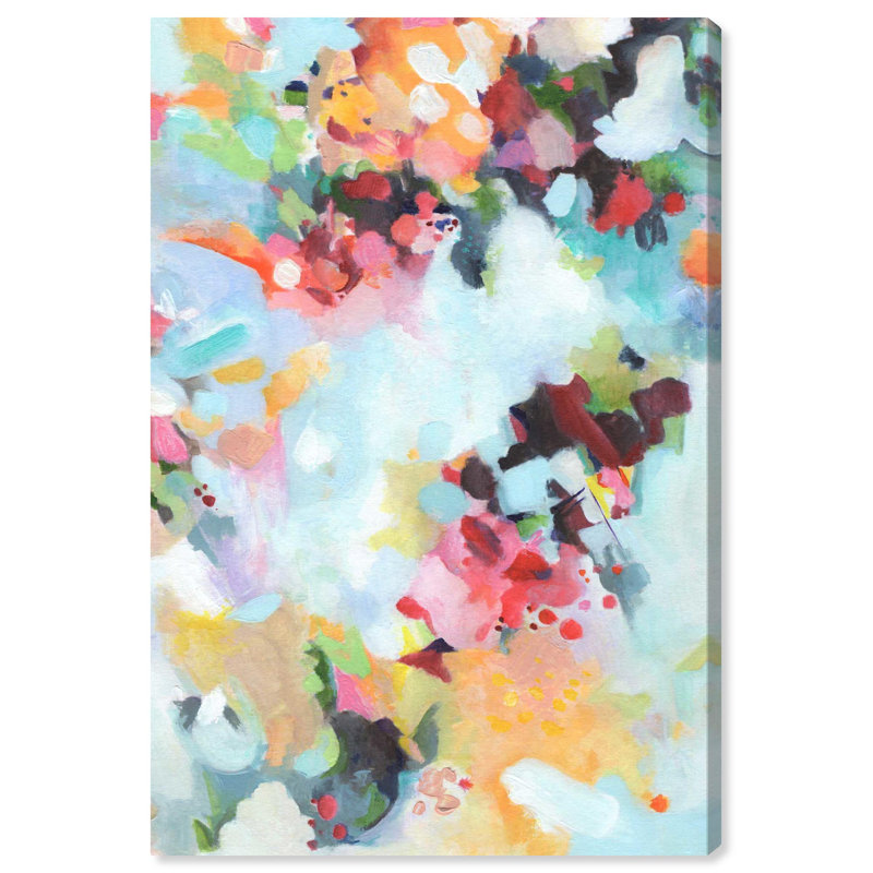 Art Remedy, toile abstraite côtière, jeu de lumière, Toile tendue, H 24 po x l 16 po
