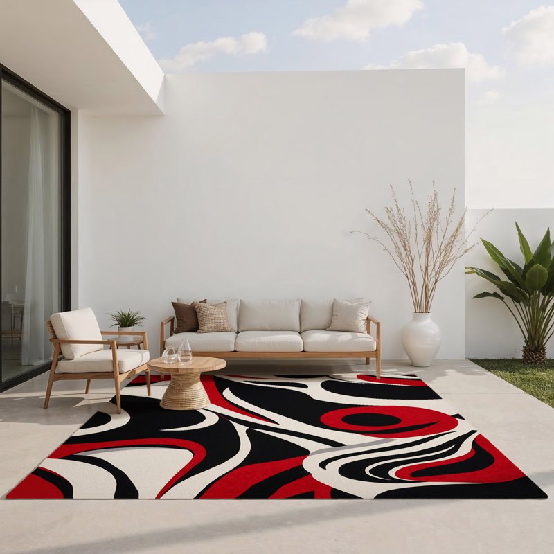 Tapis intérieur et extérieur Aurora, Rectangle 5 pi x 7 pi