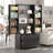 72" Modern Fluted Kitchen Pantry Cabinet With 2 Large Drawers & 8-Door Spice Rack, Freestanding Storage Organizer For Bathroom, Dining Room, Office, Entryway-1554290101