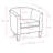 Sabine Velvet Barrel Chair-1865952117