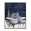Giclée encadrée de baignoire bleue, par Kim Allen