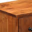 Commode en bois d'acacia massif 23,6 po x 11,8 po x 29,5 po