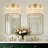 3-Light Vanity Light With Amber Tulip Glass Shades - Bathroom Lighting Fixtures for Bedroom, Kitchen, Living Room-1449974752-1444598679