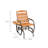 Fermato Steel Outdoor Glider Chair