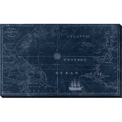 " Sailing Map " by Dan Meneely