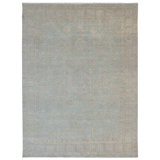 Wool Oriental Area Rug in Gray